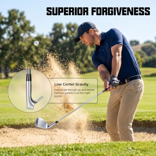 Image of XDriveMax 3-Piece Golf Wedge Set, 52 56 60 Degree, Right Hand