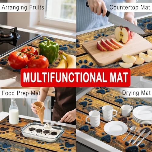 Image of Nuxovilar Stove Top Cover Cooktop Protector 20.4x28.3in Polyester Glass
