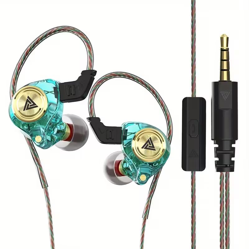 Wired Gaming Earbuds, Ak3file in Ear Monitors, HiFi Wired...