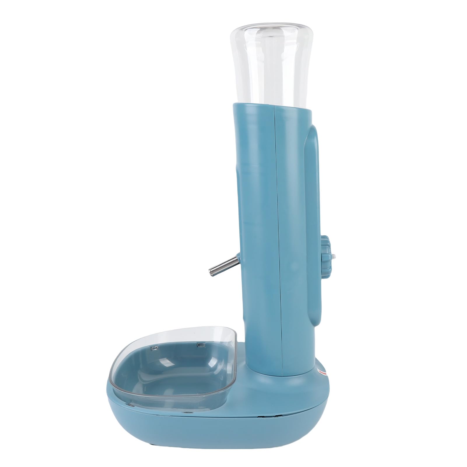 Generic Distributore D'acqua Regolabile per Animali Domestici Comodo Alimentatore Automatico per la Casa Salvaspazio, Dispenser D'acqua in Plastica da 9,45x7,68 Pollici per Cani e Gatti Famiglia con