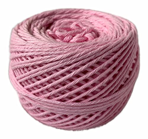 Image of Crochet Now 100% Cotton Yarn 8 Ply (100 Grams) goes with 5-6mm Hooks (Baby Pink)
