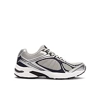 Scholl New Sprinter, Sneakers Unisex con Tecnologia Biomechanics, Unisex, ArgentoBlu, 45 EU