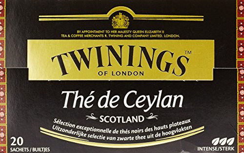 Twinings Thé de Ceylan Scotland 20 Sachets 40 g.