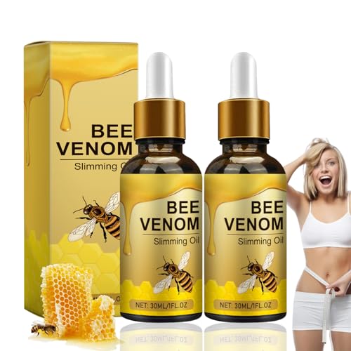 2PCS Bee Venom Oil,Bienengiftöl,Bienengifttropfen,Bee Venom Tropfen Zum Abnehmen,Drainage-Bienengiftöl,Körpermassage-Formungsöl, Massageformung - bienengift Serum Anti-Falten - Für Männer und Frauen 2PCS Bee Venom Oil,Bienengiftöl,Bienengifttropfen,Bee Venom Tropfen Zum Abnehmen,Drainage-Bienengiftöl,Körpermassage-Formungsöl, Massageformung - bienengift Serum Anti-Falten - Für Männer und Frauen