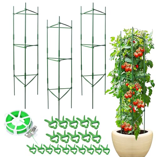Tomato Cage, Tomato Plant Support Trellis for Garden &...