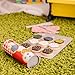 Melissa & Doug Slice and Bake Cookies Wooden Play Food Set with Toppings Pretend Cookies and Baking Sheet, Wooden Play Food Set, Toy Baking for Kids Ages 3+