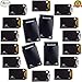 RFID Blocking Sleeves | 14 Credit Card Holders, 4 Passport Protectors | Slim Water-Resistant Tear-Resistant | Anti-Theft Identity Protection