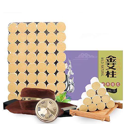 10-Years Purity 60:1 Ratio Pure natural wormwood moxa Purifier with Copper Tank +54 Rolls Sticks Pure Moxibustion Moxa