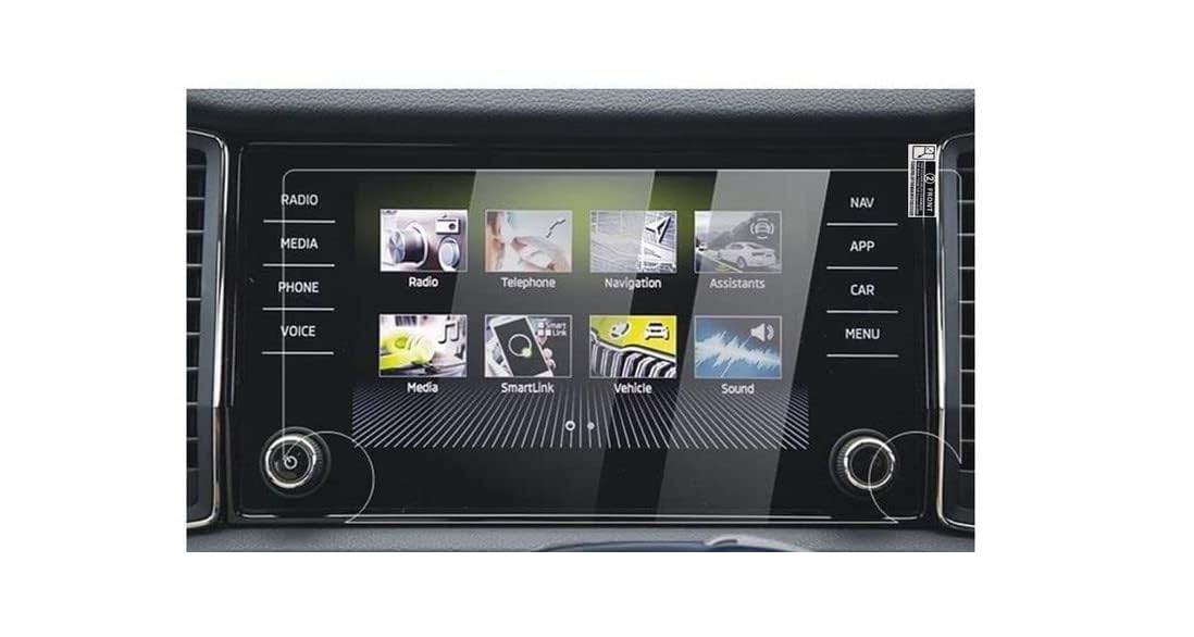 ROLENT GUARD Touch Screen System Guard for SKODA KODIAQ 2022 FACELIFT-8 INCH Car Music System Navigation System GPS, Dashboard System (Scratch Proof) (Pack of 1) ROLENT GUARD Touch Screen System Guard for SKODA KODIAQ 2022 FACELIFT-8 INCH Car Music System Navigation System GPS, Dashboard System (Scratch Proof) (Pack of 1)