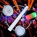 68 Pack led foam glow sticks bulk,wedding glow sticks for reception props，white light-up sticks for adults wedding，light up foam sticks，party light sticks pack,light sticks for parties bulk.
