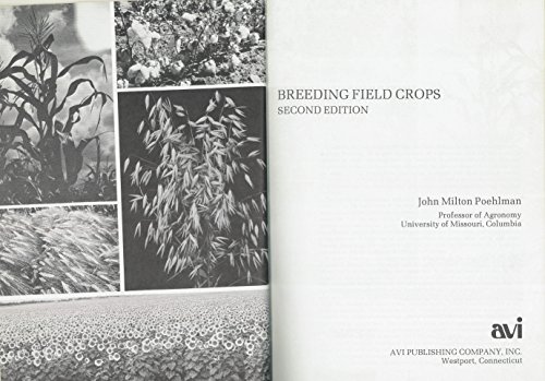 Breeding field crops 0870553283 Book Cover
