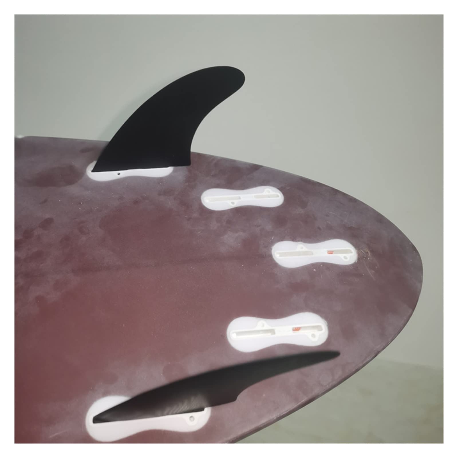 Black Surfboard Fins Fin 2 Piezas Set Performance Glass (PG) Fin para Tablas de Surf