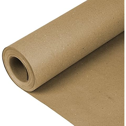 Plasticover PCBR360200 Rosin Paper, 36" x 200' (600 sq. ft.), Brown Cover