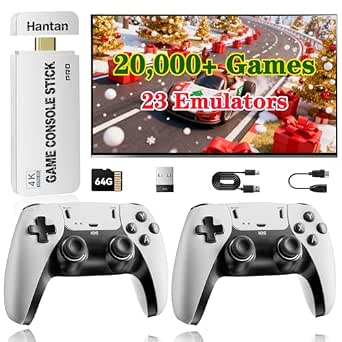 Hantan Retro Game Stick with 20,000 Classic Games