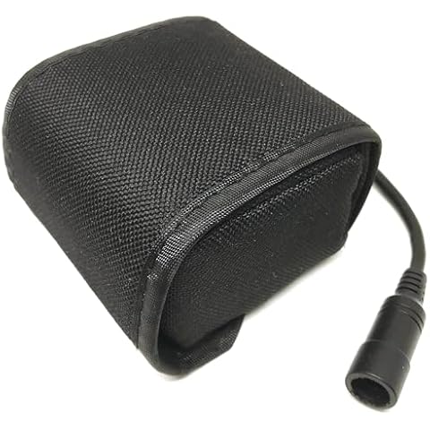 Night Provision 6 Cell Bike Light Battery Pack & Charger - 7.4v - 6400mAh - Waterproof - Premium High Capacity Bicycle Light Battery Cover