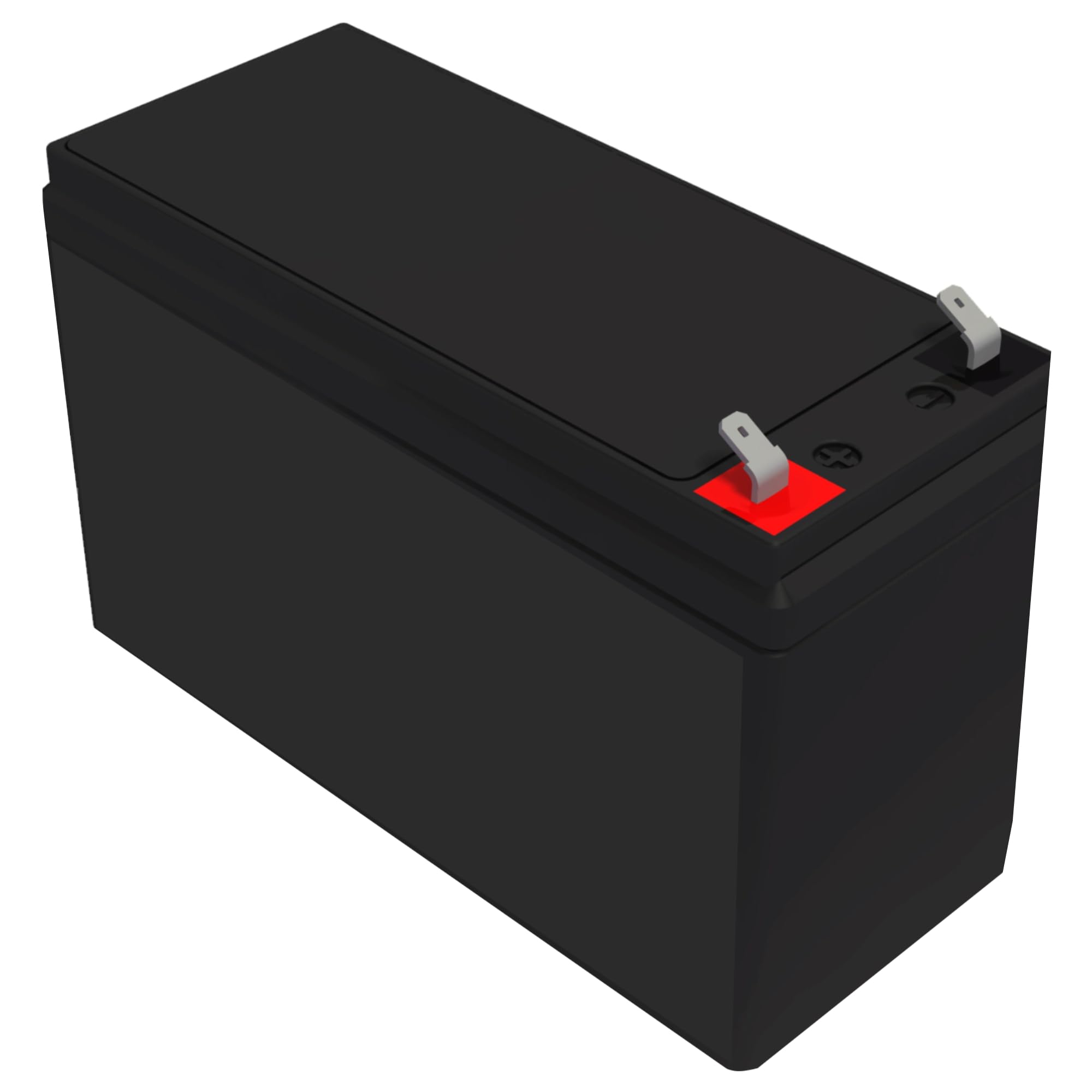 DSK 10382 - Batteria al piombo VRLA 12V 7Ah AGM ricaricabile e sigillata, ideale per auto e bici elettriche per bambini, sistemi UPS, sistemi di sicurezza e allarmi