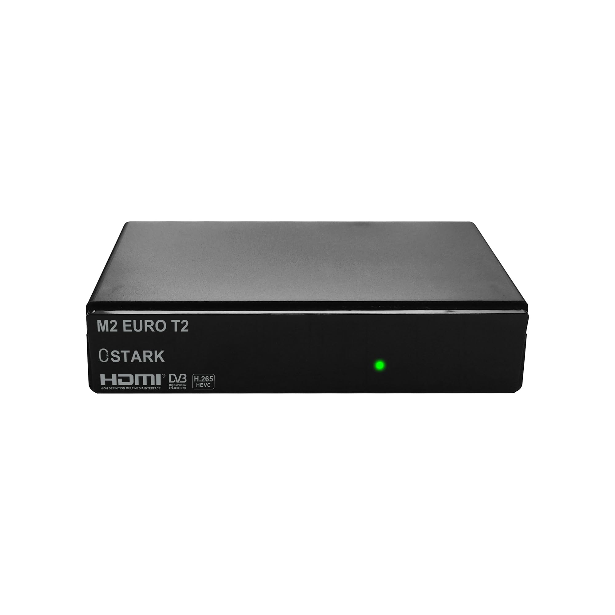 Ostark Euro T2 Ricevitore Terrestre TDT TDT2 FTA DVB-T2 DVB-C, H265 HEVC Full HD PVR, Dual USB, Dual LNB per due televisioni, SCART, HDMI Coassiale