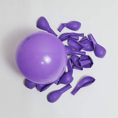 Miniatura 6 de Kit de guirnalda de arco de globos de color morado macarrón, globo morado macarrón, 133 piezas para cumpleaños, revelación de género, baby shower,
