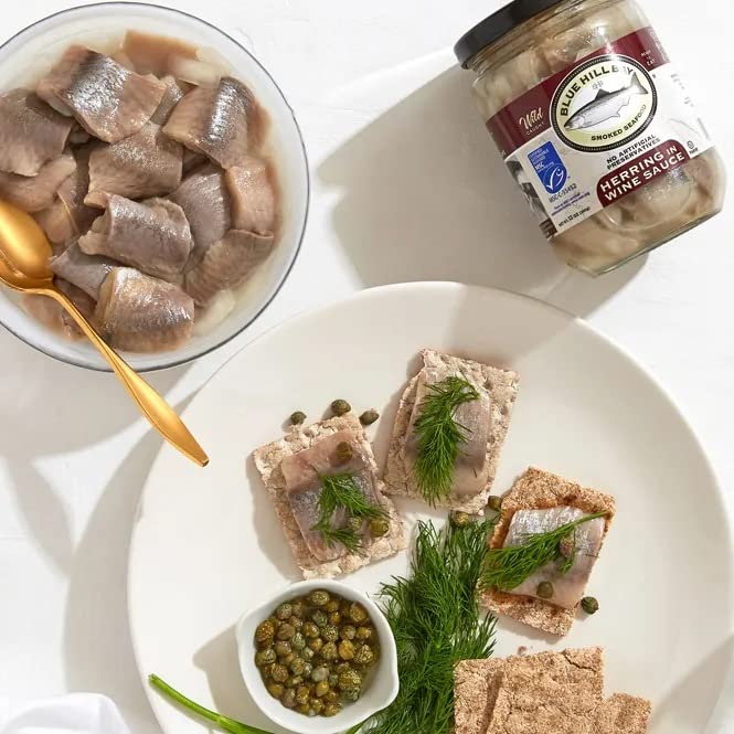 Miniatura 2 de (Paquete de 3) Arenque en salsa de vino de Blue Hill Bay