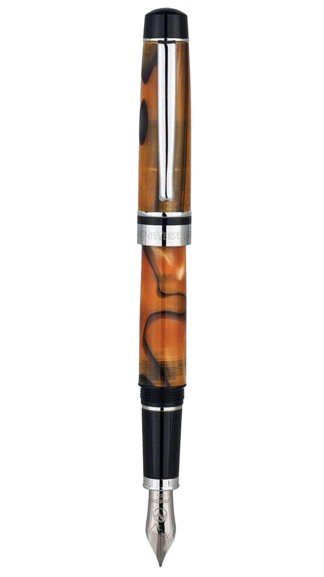 Monteverde Prima Fountain Pen Tiger Eye Swirl - Omniflex