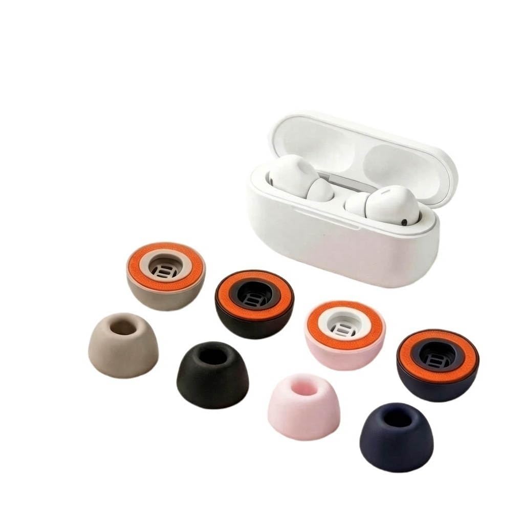 Cuscinetti auricolari di ricambio in silicone e spugna per auricolari