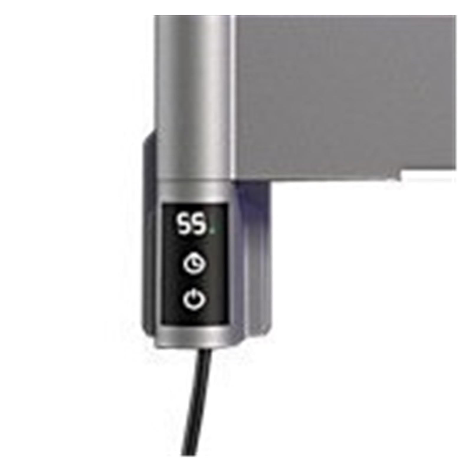 Portasciugamani Riscaldanti Elettrici Controllo Intelligente della Temperatura Portaoggetti da Bagno Scaldasalviette Leggeri for Uso Domestico(White Basic Style)
