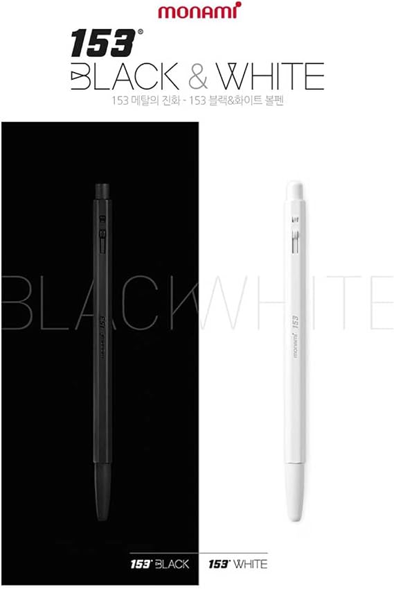 Monami 153 Black&White (Black)