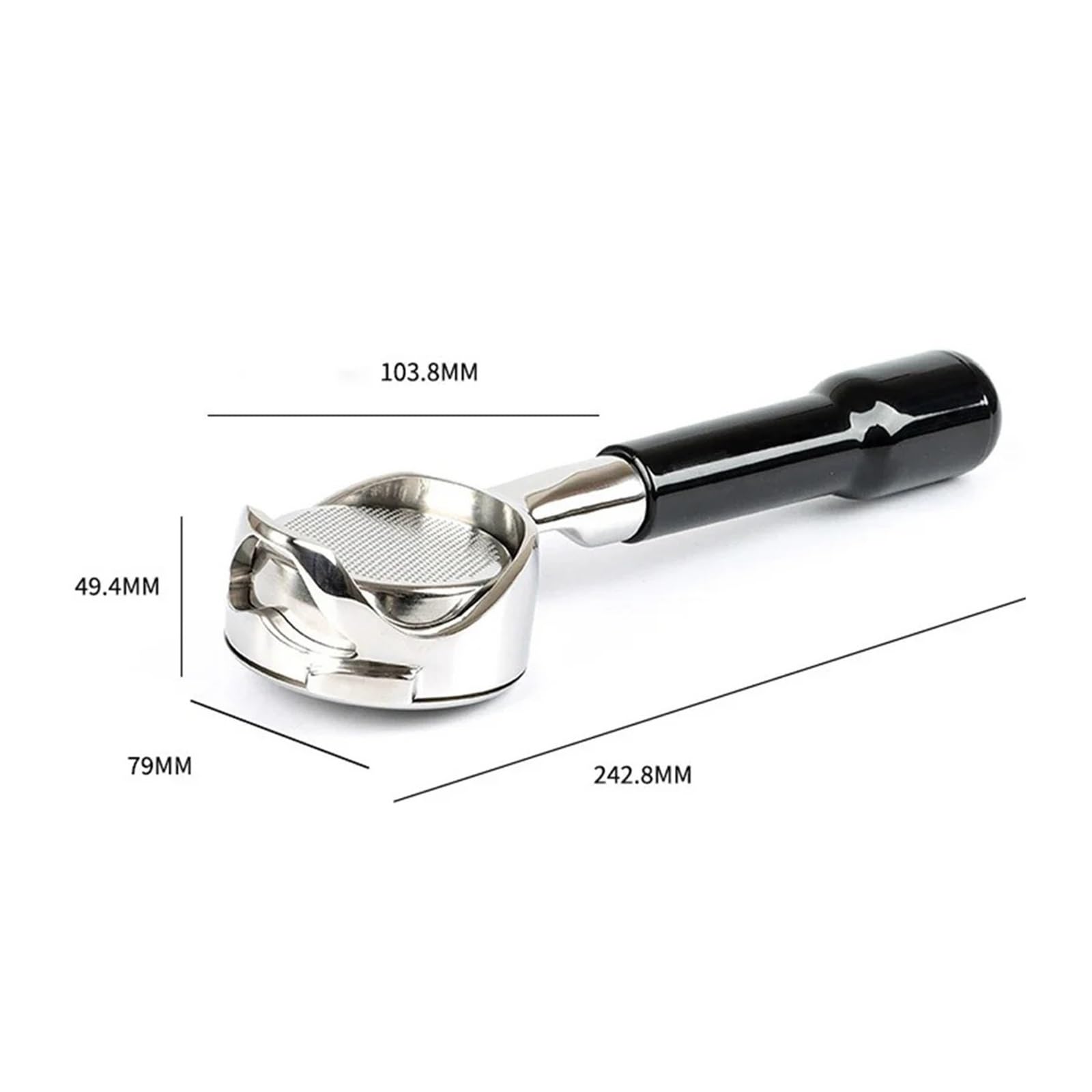Mango For Cafetera, Compatible Con Gaggia, Cafetera Con Mango De Portafiltro Sin Fondo Baby Classic De 58mm(58mm-Gaggia-C2)