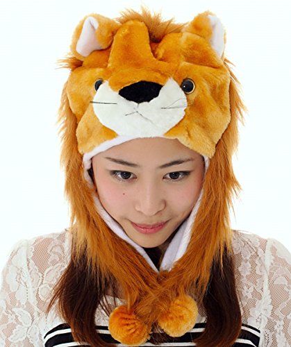 Unisex Winter Plush Ear Flap Animal Hats3