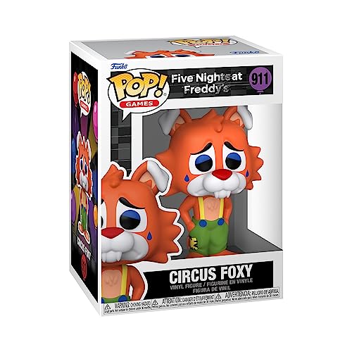 Funko Pop! Games: Five Nights At Freddy'S (FNAF) SB - Circus Foxy - Figura de Vinilo Coleccionable - Idea de Regalo- Mercancia Oficial - Juguetes para Niños y Adultos - Video Games Fans