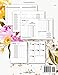 Budget Planner Large Print: Expenses & Bills Organizer for personal finance management : Yearly , Monthly , Weekly Planner & Undated Calendar for 12 months : sweet flower watercolor cover