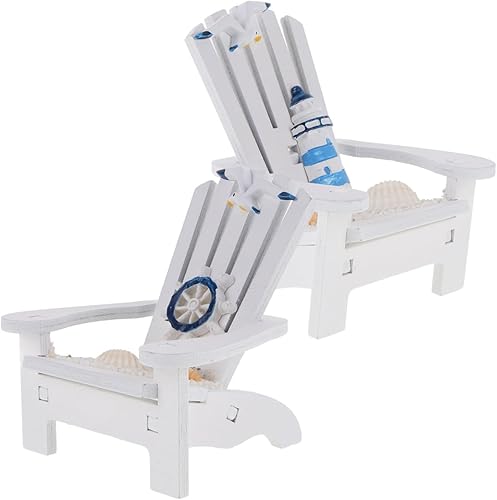 Miniatura 9 de Alipis Decoración del hogar, decoración del hogar, decoración del hogar, decoración del hogar, mini silla de playa, silla de madera, adorno náutico