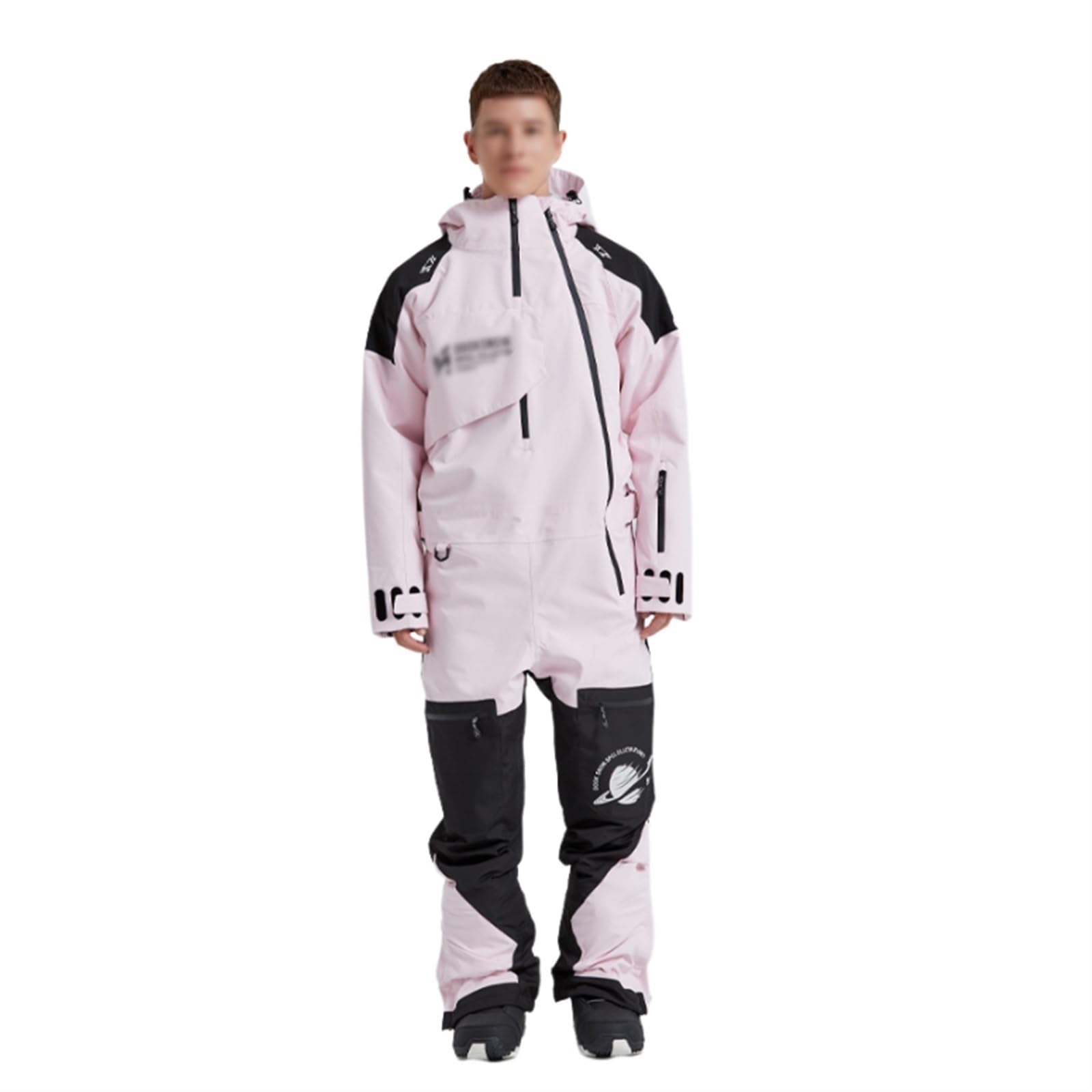 Yytcsjz Set Tuta Da Sci Da Uomo, Tuta Da Sci Con Cappuccio Calda Invernale Per Uomo Adulto Adulto, Tuta Da Neve Resistente All'usura, Per Lavoro All'aperto Sci, Pesca Equitazione, Moto