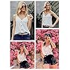 BLENCOT-Womens-Button-Down-V-Neck-Strappy-Tank-Tops-Loose-Casual-Sleeveless-Shirts-Blouses BLENCOT Tank Tops for Women Button-up V Neck Summer Casual Sleeveless Shirts Spaghetti Strap Dressy Tops White S