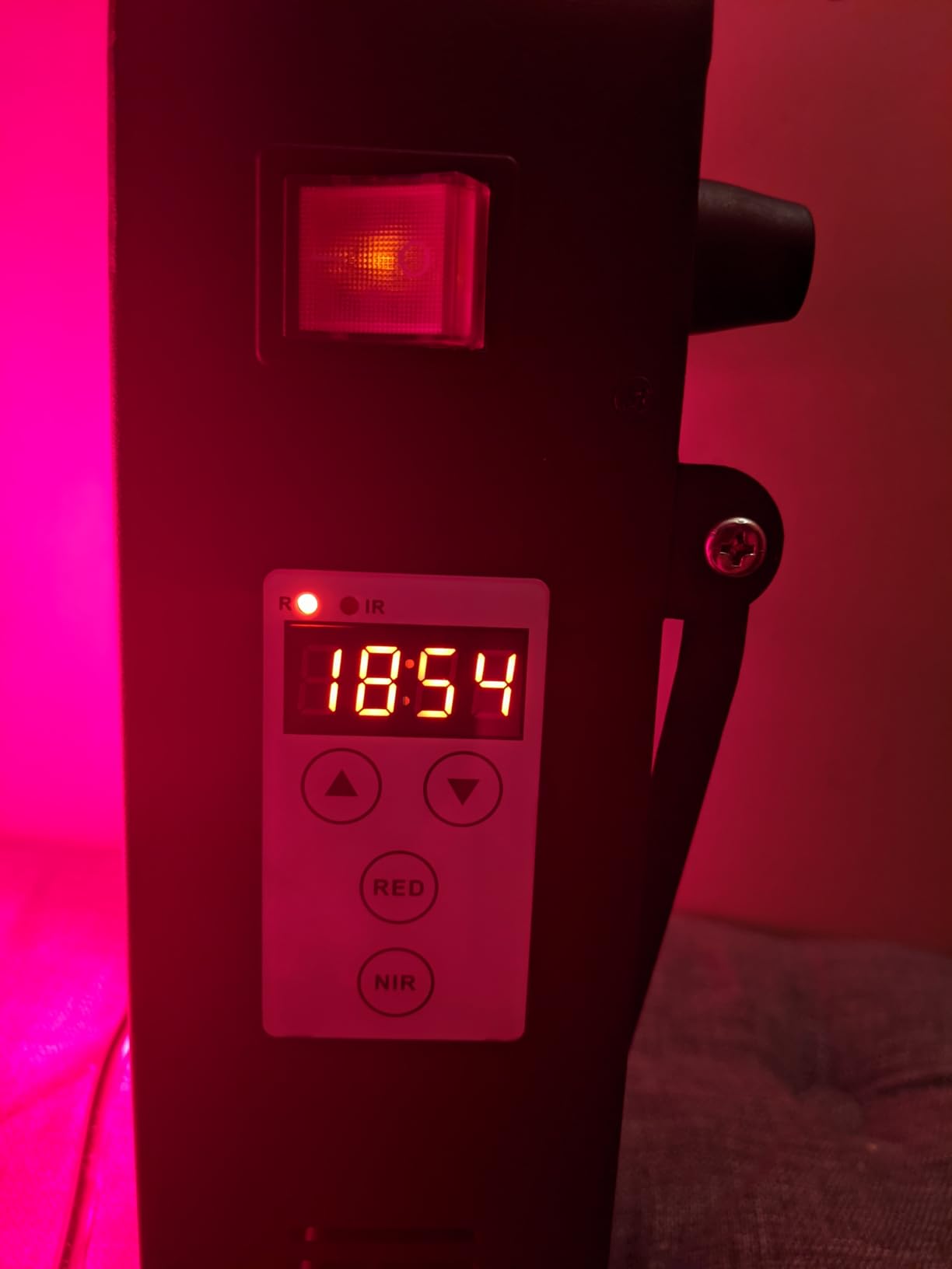 Panneau lumineux rouge portable et puissant