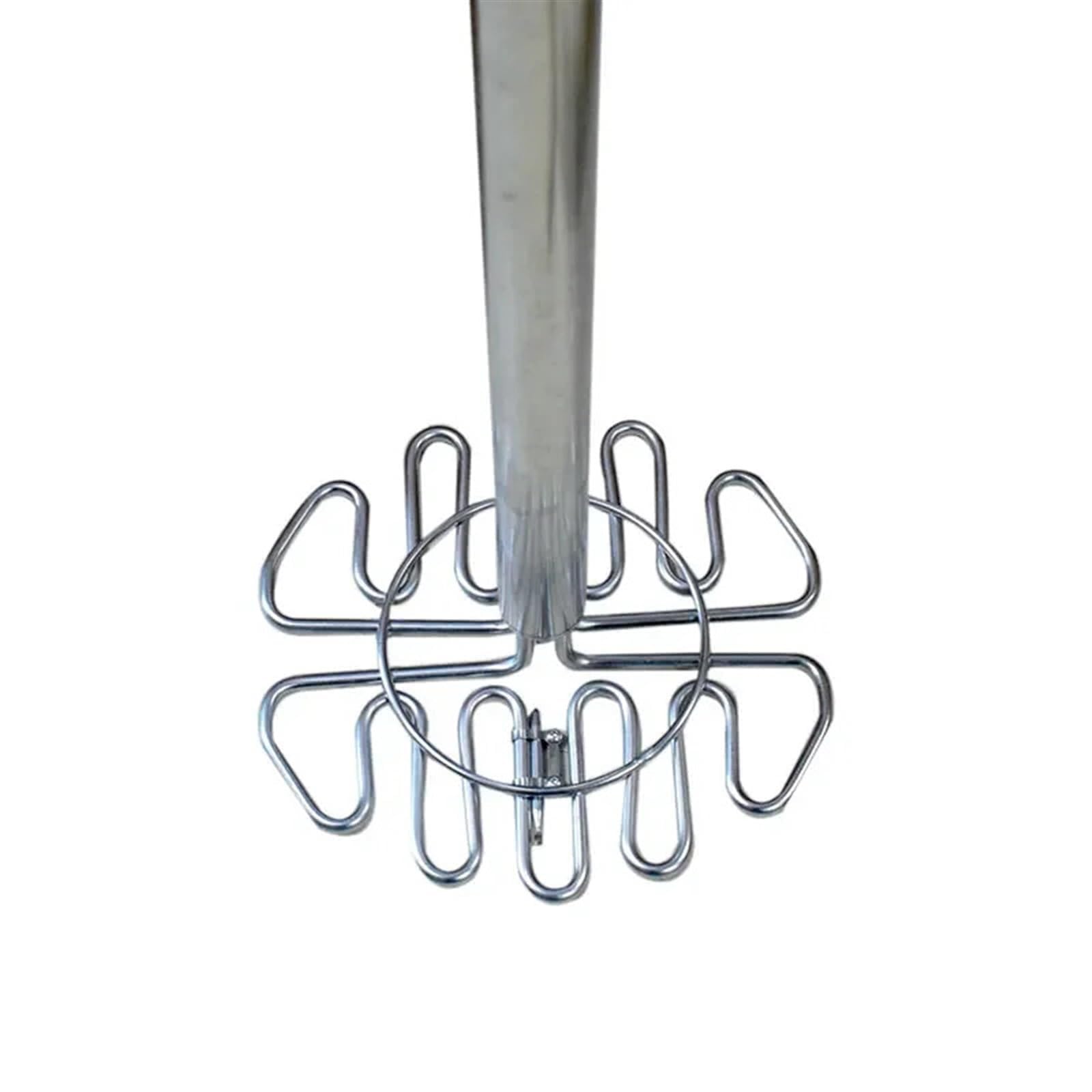 Bobina descristalizadora de miel de acero inoxidable, calentador de 28 cm con soporte multiusos para apicultura, fusión y calefacción de miel