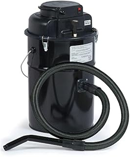 Dustless Technologies Cougar+ Ash Vacuum, Black, Made in USA