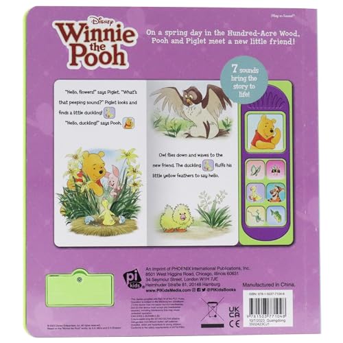 Disney Winnie the Pooh - Hello, Spring! 7-Button Sound Book - PI Kids - Image 2