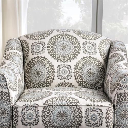 Sillón Transicional Azul con Estructura de Madera miniatura 3