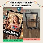 40 x 30 Inch Large Photo Booth Frame Selfie Frame,Black Blank DIY Cutout Props for Birthday,Halloween,Wedding Photo Prop,Graduation Photo Booth Picture Frame,Party Supplies - Image 5