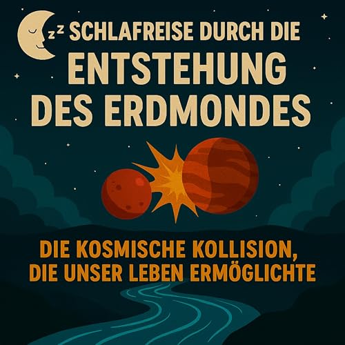 Schlafreise durch die Entstehung des Erdmondes