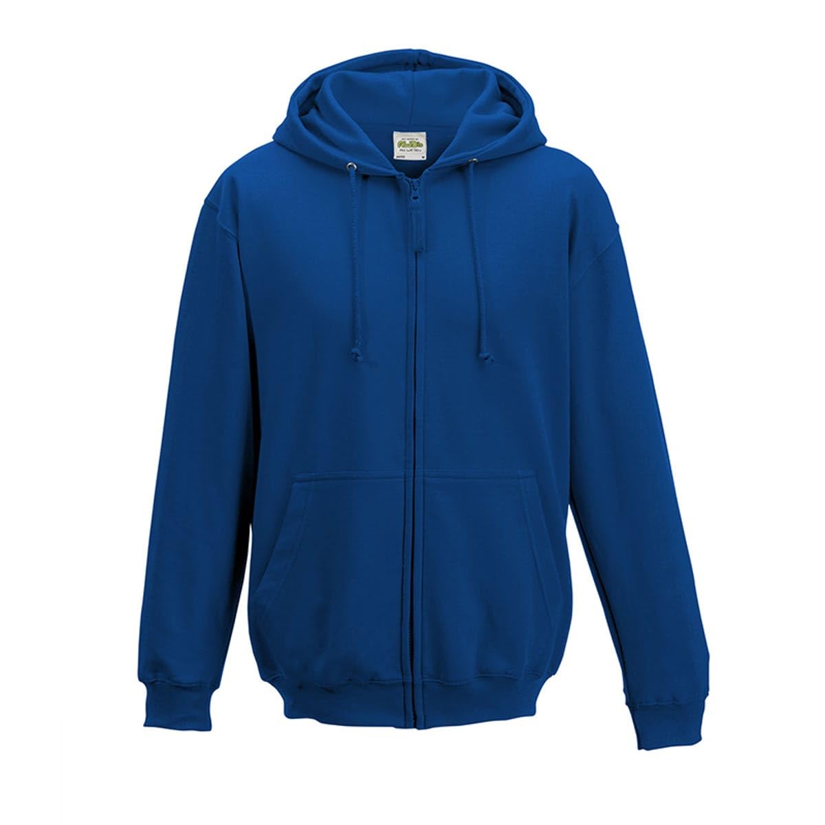 AWDis Just Hoods Men's Zoodie Hoodie, Blue (Royal Blue), X-Large