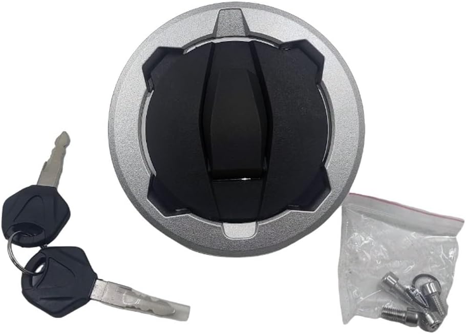 Fuel Gas Tank Cap Cover Lock Key Compatible For Kawasaki Ninja 400 Ninja 650 Z400 Z650 Z800 Z900 2017-2023