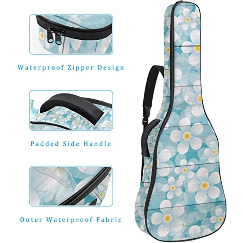 Housse de transport étanche pour guitare avec bandoulière réglable Motif girafe, Multicolore 06, 42.9×16.9×4.7 in… - Les Beatles, Paul McCartney, John Lennon, RIngo Starr, George Harrison Housse de transport étanche pour guitare avec bandoulière réglable Motif girafe, Multicolore 06, 42.9x16.9x4.7 in… – Image 5