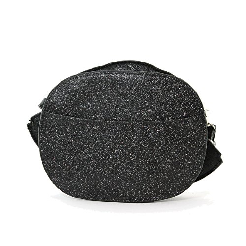 Sleepyville Critters UFO Alien Spaceship Crossbody Bag Purse Black3