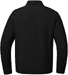 BGOWATU Men's Lightweight Jackets Casual Full Zip Windbreaker Water Resistant Golf Dress Work Light Jacket