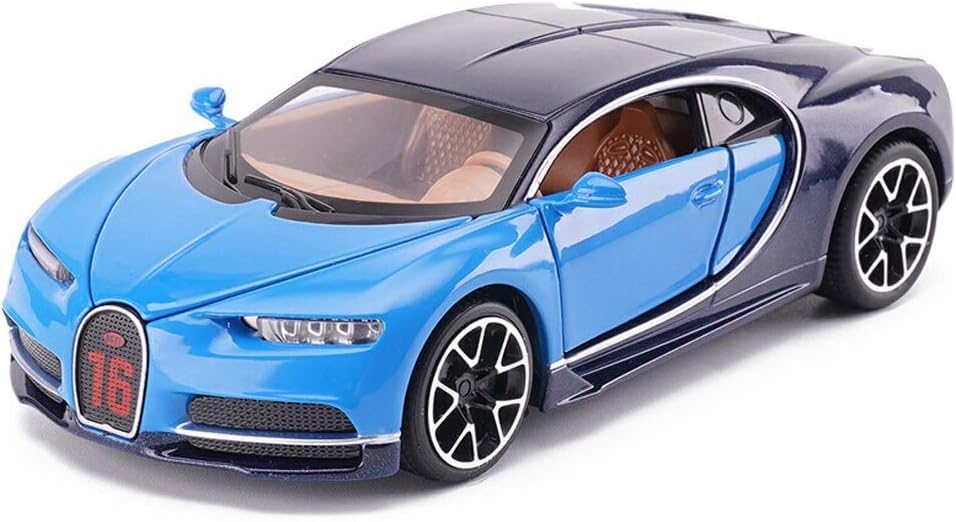 P PAYTAG 1:32 Scale Die Cast Pull Back Sedan Blinking Lights Car Jeep Openable Door Toy for Kids Best Gifts Mini Vehicles Toys for Kids (Bugati Chiron- Blue) (B0CC2TBTNW) Amazon Price History, Amazon Price Tracker