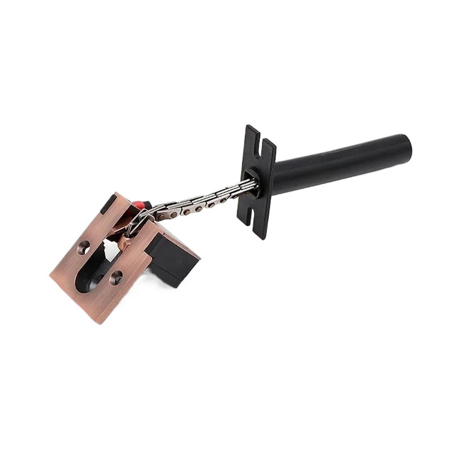 Yusuzh Color 5 1Pc Zinc Alloy Hidden Chain Safety Door Bolt Hotel Invisible Buckle Hasp Window Lock For Door(Color 5)