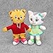 zcm Giocattolo Peluche 2pcs 30cm Daniel Tiger's Neighborhood Daniel Tiger Katerina Cat Peluche Giocattoli per Bambini