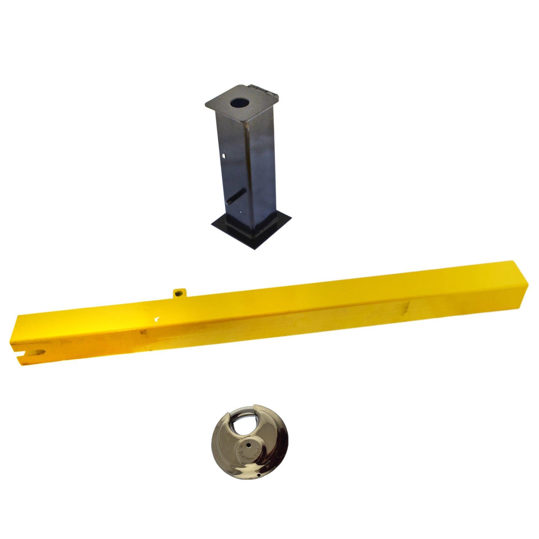 AB Tools Security Post Lock Removable for Caravans Trailers Driveway etc Cement in TR177